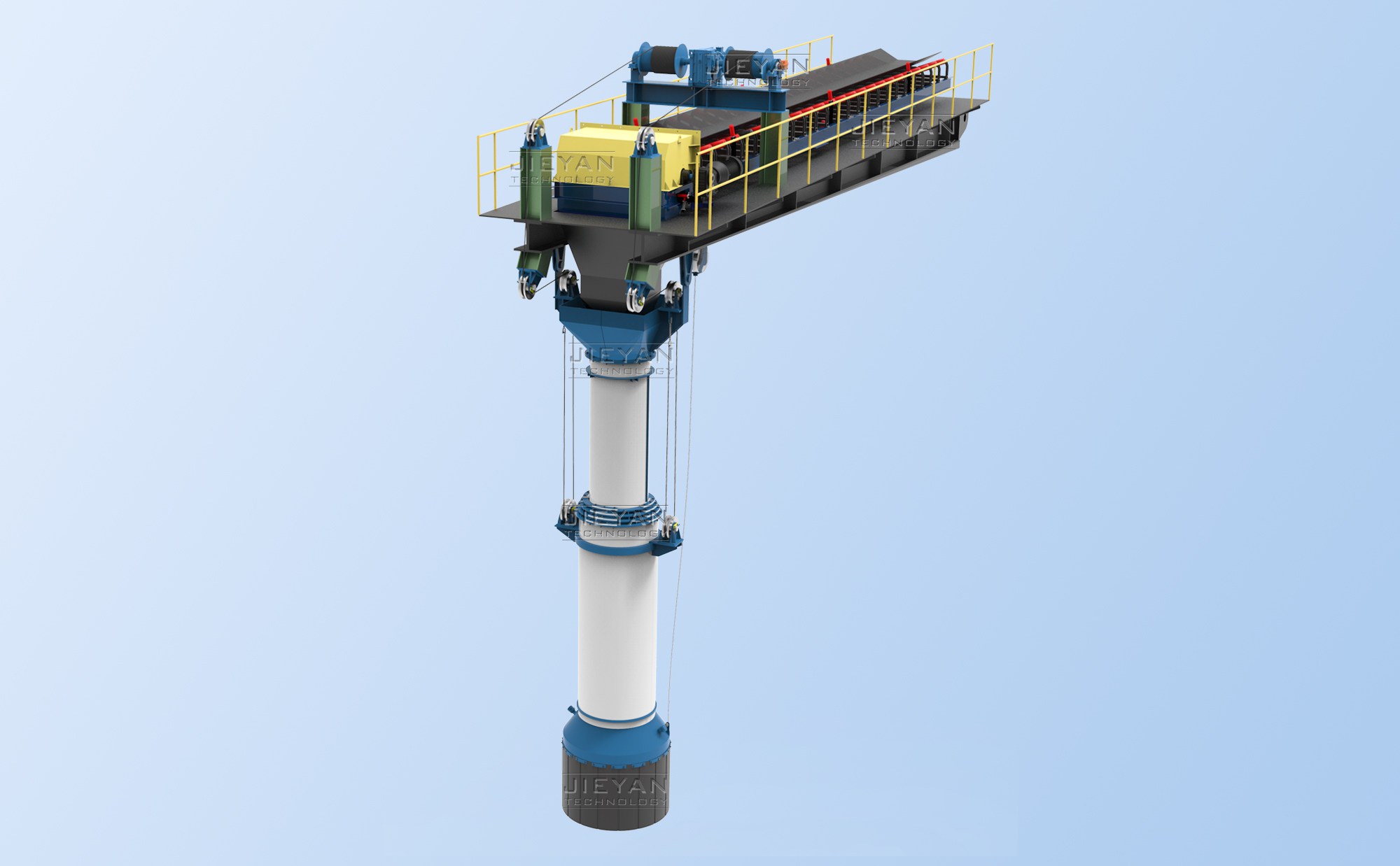 Ship Loading Spouts,loading spouts,telescopic chute,retractable chute